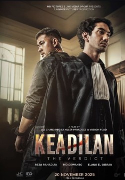 Poster film Keadilan: The Verdict. [Instagram]